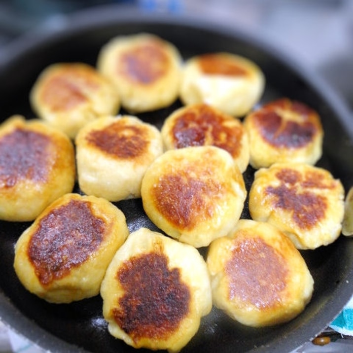 酒粕風味の★高菜の焼きまんじゅう